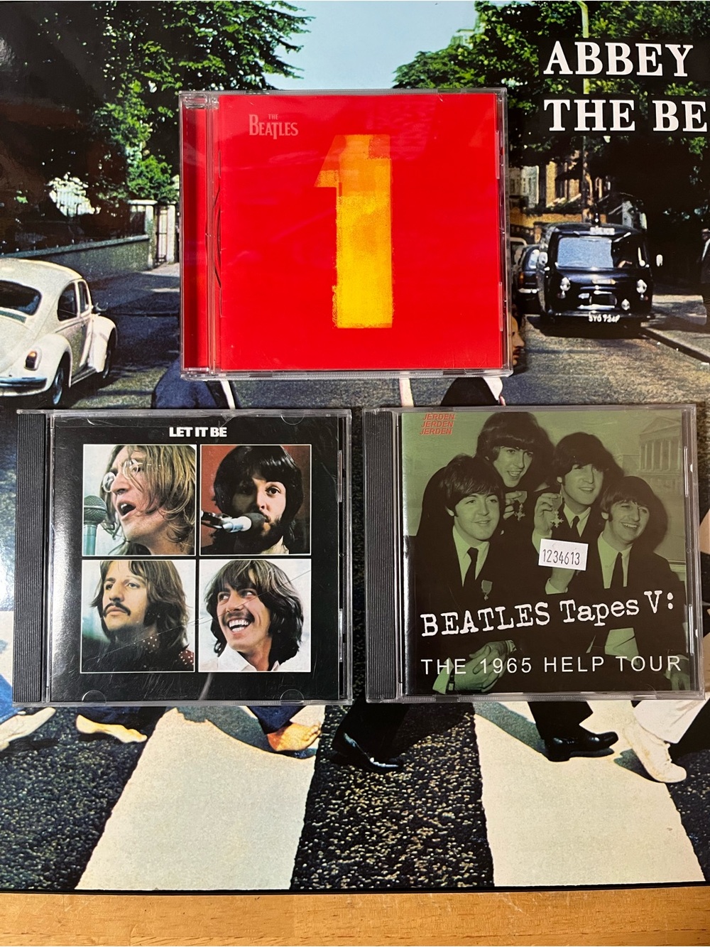 The Beatles CD lot albums Beatles tapes, let it be & one